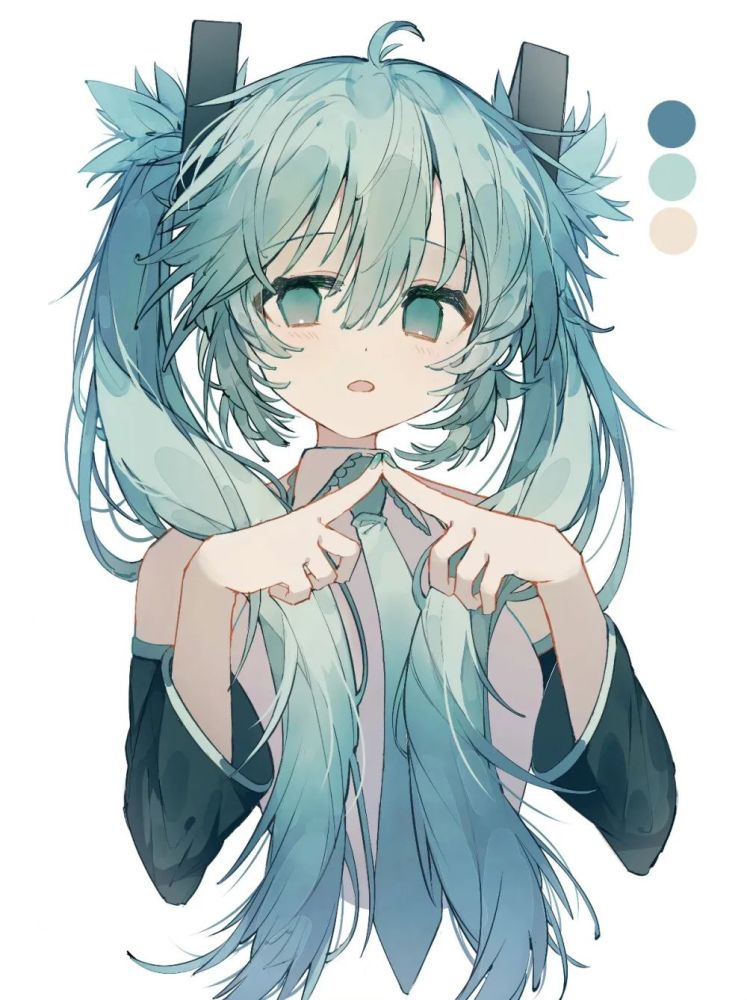 《初音未来》蓝色的梦想!初音美图一览