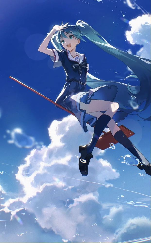 《初音未来》蓝色的梦想!初音美图一览