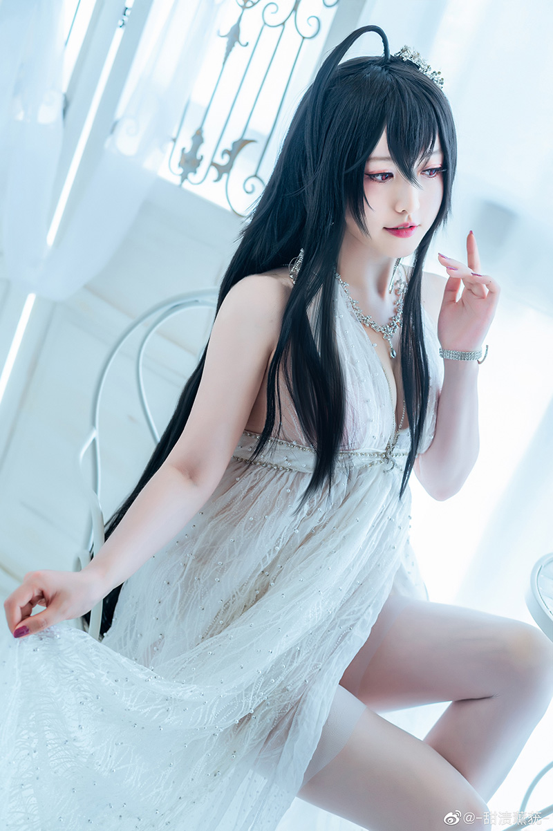 《碧蓝航线》大凤誓约立绘cosplay 大凤婚纱cos@-甜渍薰莸