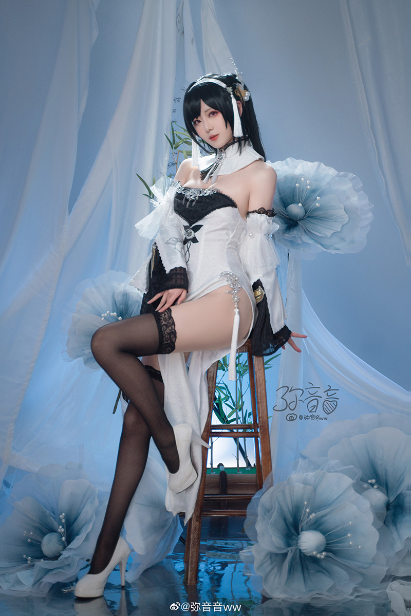 《碧蓝航线》镇海cosplay 镇海东皇旗袍cos一览