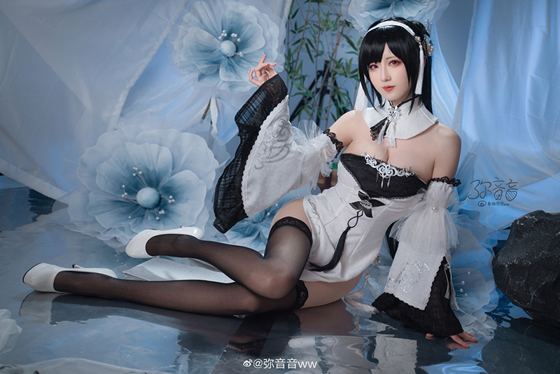 《碧蓝航线》镇海cosplay 镇海东皇旗袍cos一览