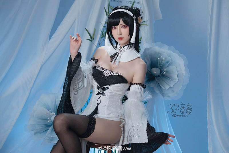 《碧蓝航线》镇海cosplay 镇海东皇旗袍cos一览