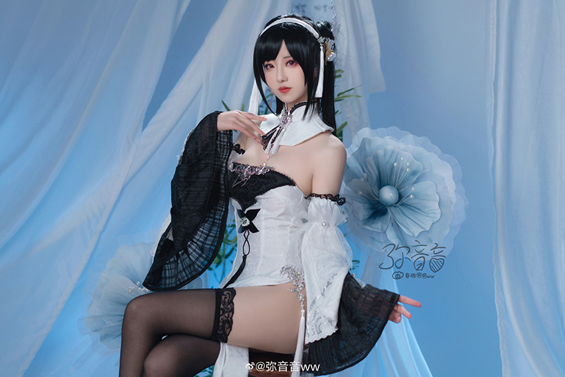 《碧蓝航线》镇海cosplay 镇海东皇旗袍cos一览