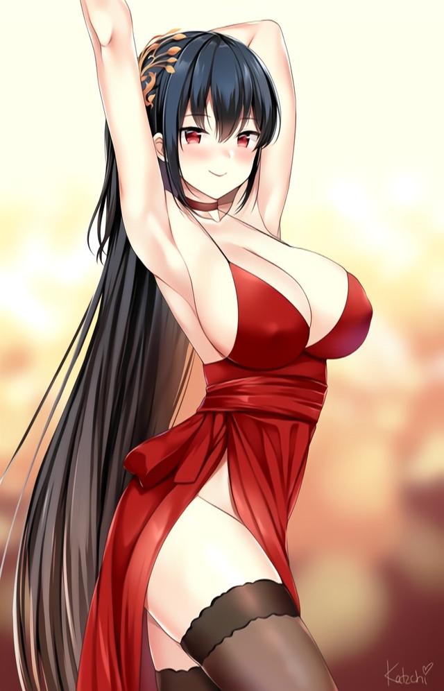 《碧蓝航线》大凤礼服毒苹果美图鉴赏