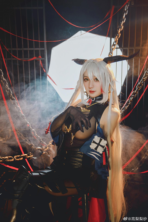 《碧蓝航线》埃吉尔cosplay美图鉴赏
