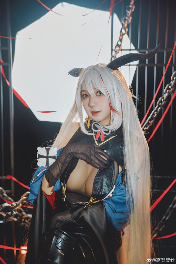 《碧蓝航线》埃吉尔cosplay美图鉴赏