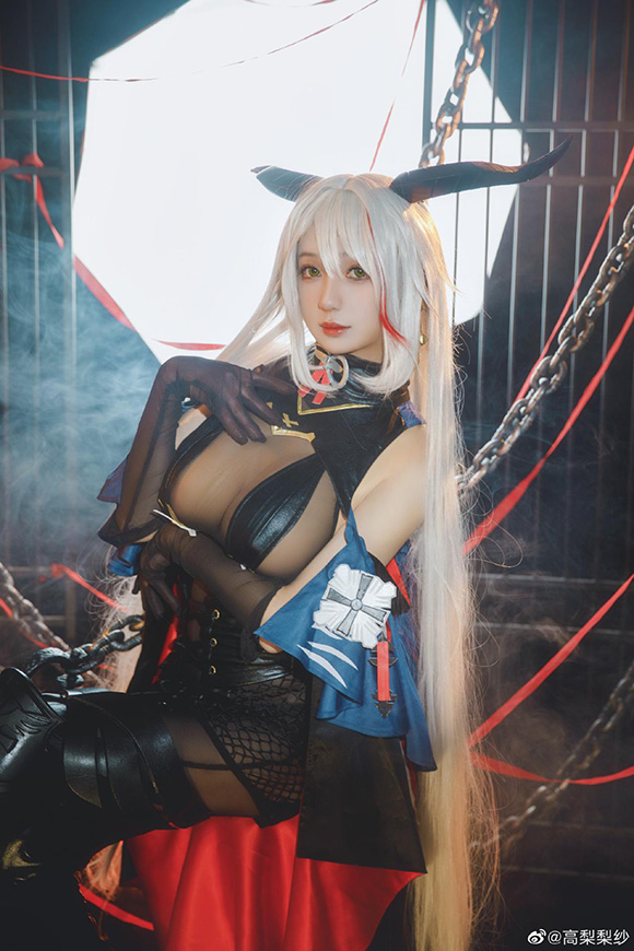 《碧蓝航线》埃吉尔cosplay美图鉴赏