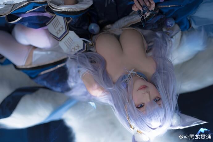 《碧蓝航线》信浓礼服cos 信浓换装 【胧月十夜】 cosplay