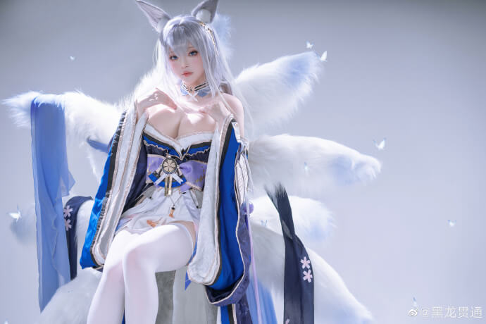 《碧蓝航线》信浓礼服cos 信浓换装 【胧月十夜】 cosplay