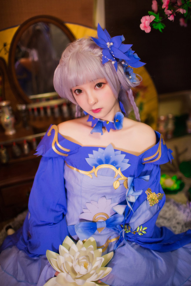 【cosplay】剑网三外观套装兰庭轻罗cos2 【cosplay】剑网三外观套装兰庭轻罗cos2