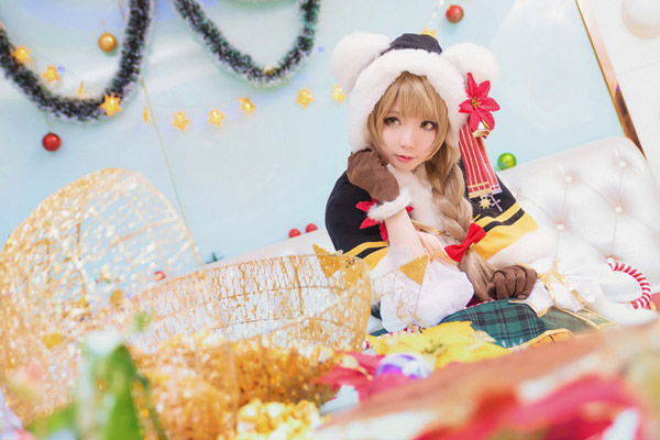 《Love Live!》圣诞贺图 南小鸟cos