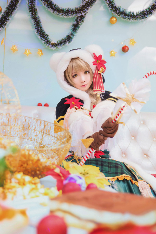 《Love Live!》圣诞贺图 南小鸟cos