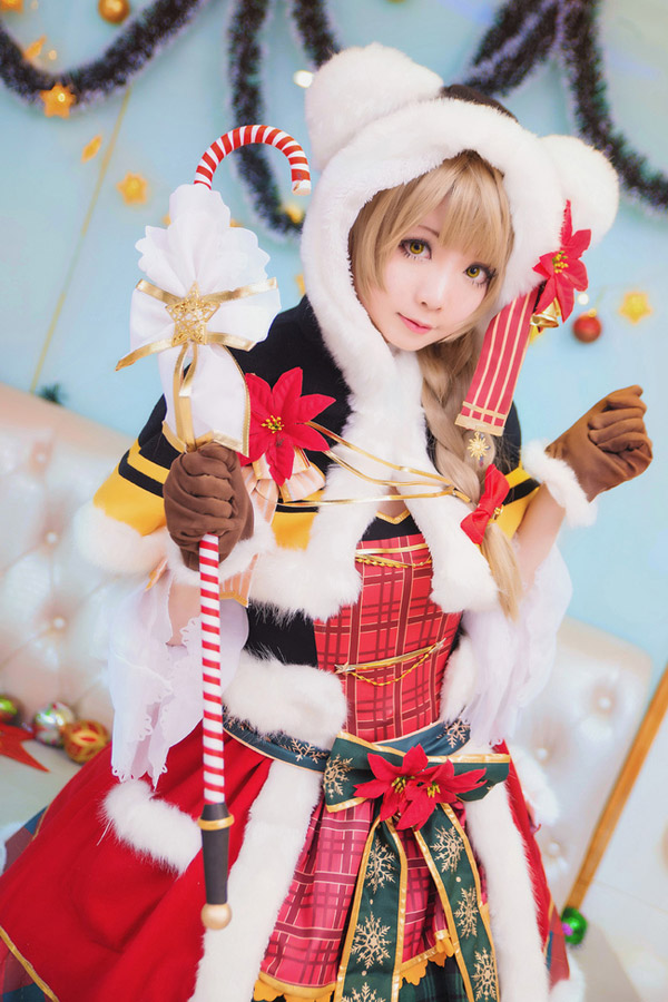 《Love Live!》圣诞贺图 南小鸟cos