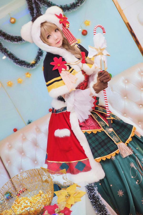 《Love Live!》圣诞贺图 南小鸟cos