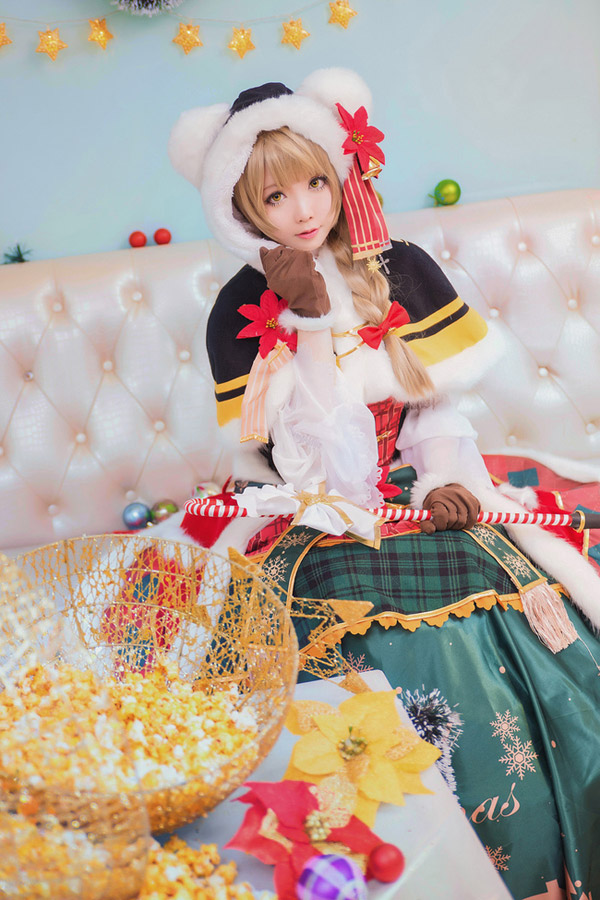 《Love Live!》圣诞贺图 南小鸟cos