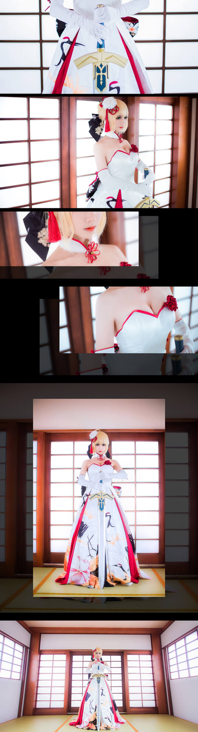 Cosplay《Fate》saber-月刊特典阿尔托利亚·潘德拉贡 cn鳗鱼霏儿