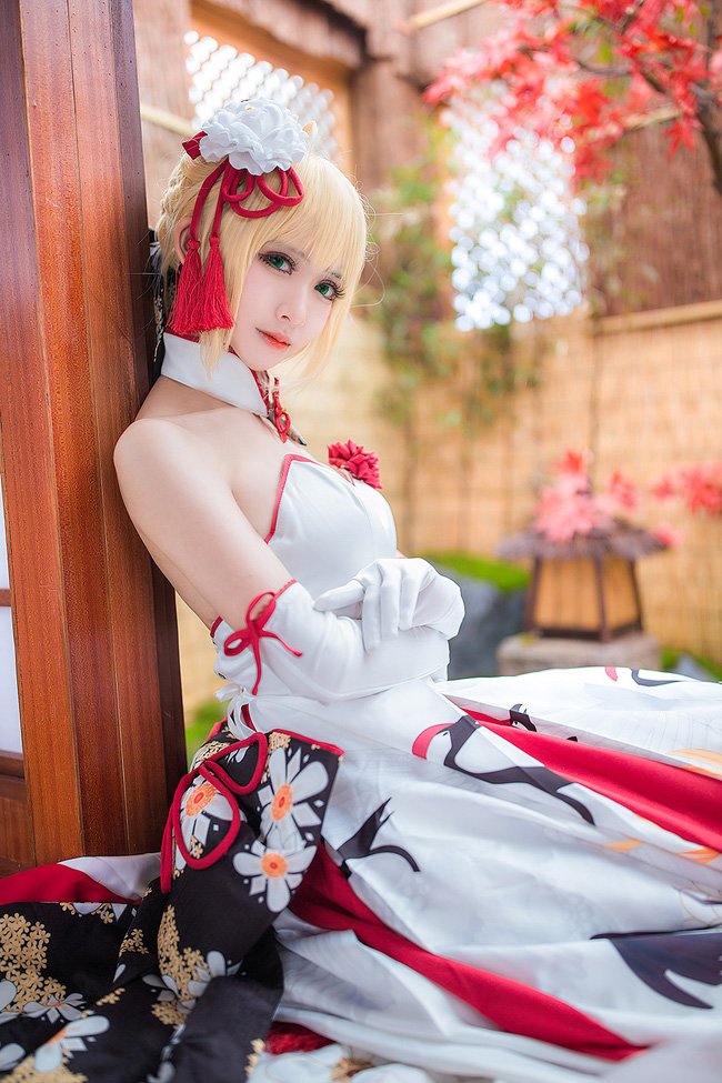 Cosplay《Fate》saber-月刊特典阿尔托利亚·潘德拉贡 cn鳗鱼霏儿