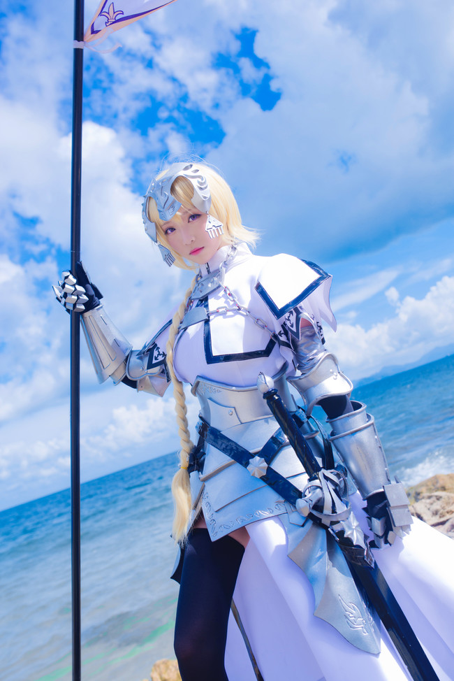 《Fate》贞德COS(贞德帅气靓丽Cosplay)