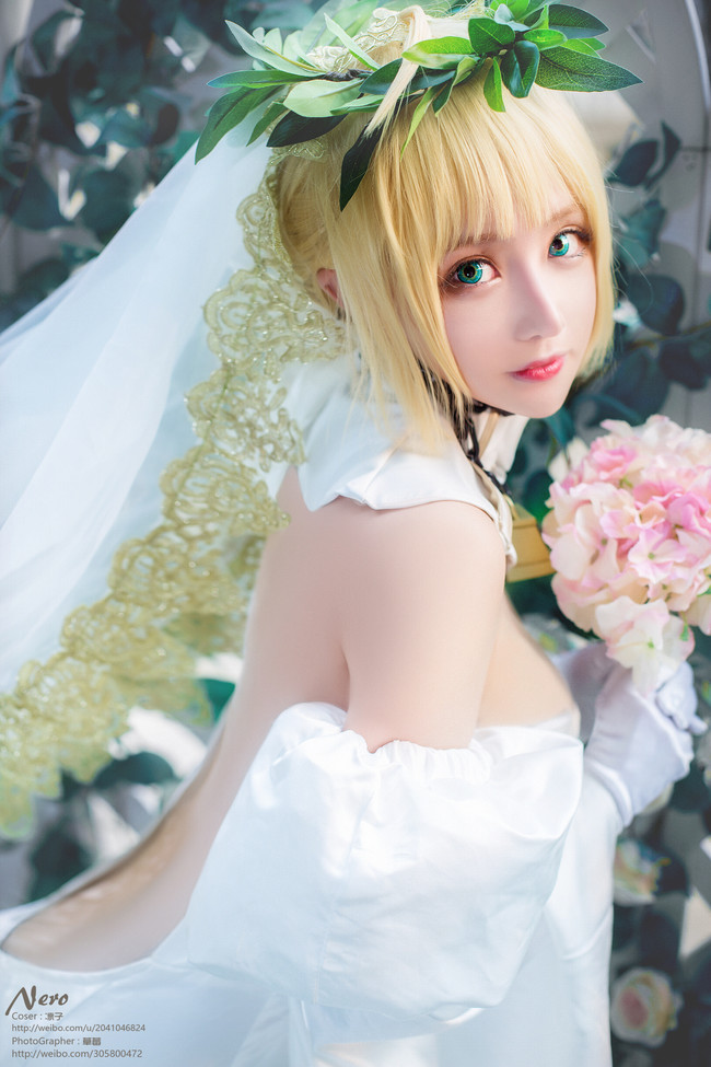 《Fate/Grand Order》尼禄花嫁 (FGO尼禄花嫁cosplay)
