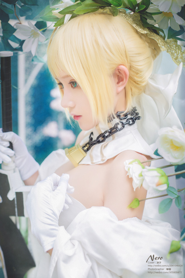 《Fate/Grand Order》尼禄花嫁 (FGO尼禄花嫁cosplay)