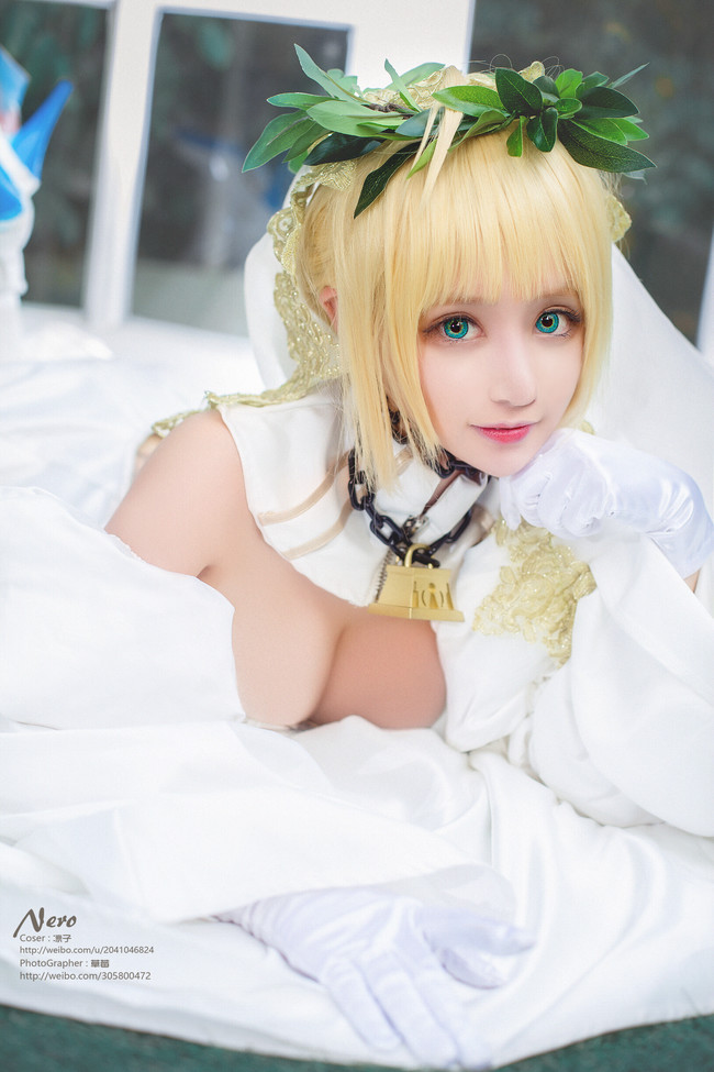 《Fate/Grand Order》尼禄花嫁 (FGO尼禄花嫁cosplay)