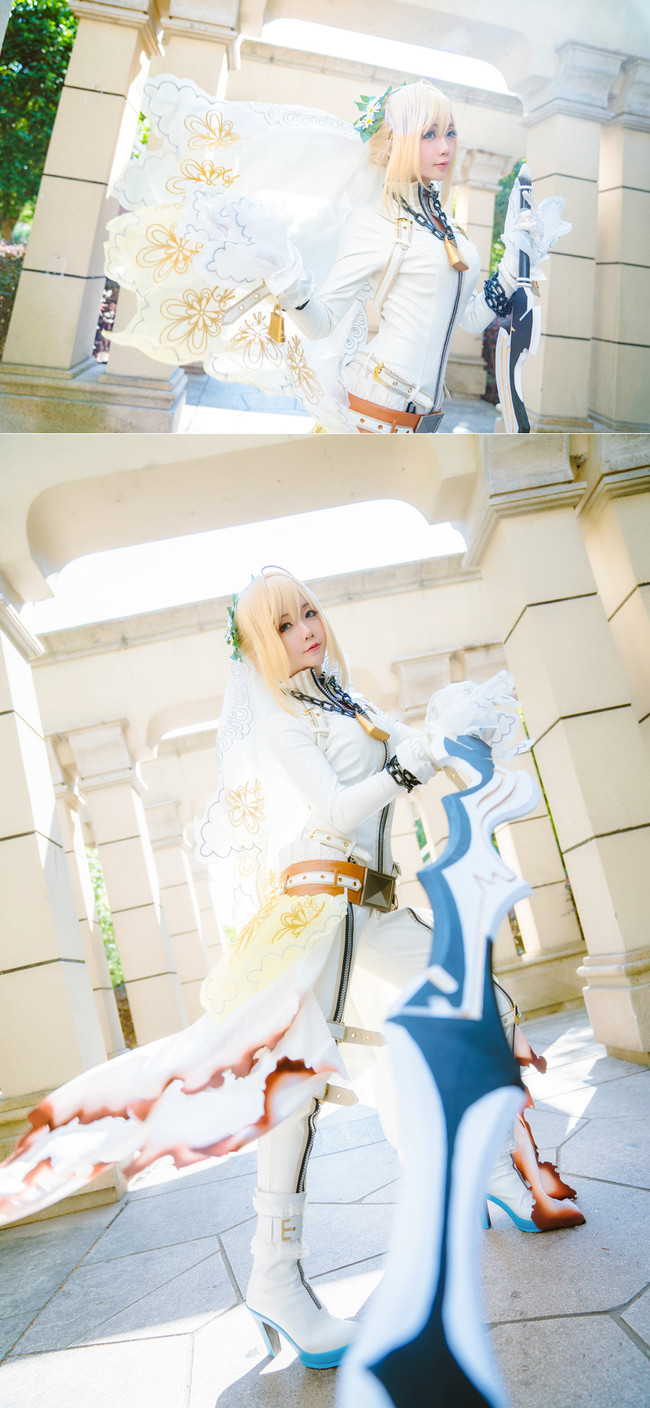 Fate/Grand Order尼禄花嫁COS(fgo尼禄花嫁Cosplay) Fate/Grand Order尼禄花嫁COS(fgo尼禄花嫁Cosplay)