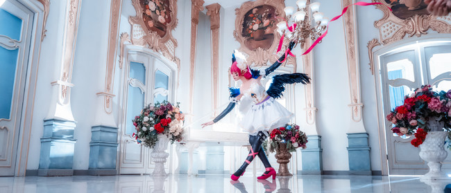 王者荣耀小乔天鹅之梦cos（王者荣耀小乔cosplay）