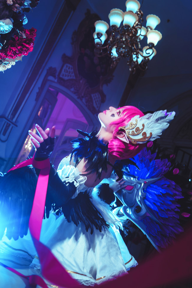 王者荣耀小乔天鹅之梦cos（王者荣耀小乔cosplay）