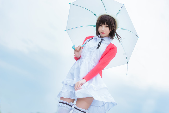 《路人女主的养成方法》加藤惠cos（路人女主加藤惠cosplay）