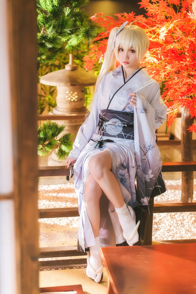 《缘之空》春日野穹cos(缘之空春日野穹cosplay)