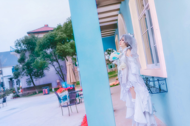 《VOCALOID》随心所欲花嫁洛天依cos(洛天依白色花嫁cos) 《VOCALOID》随心所欲花嫁洛天依cos(洛天依白色花嫁cos)