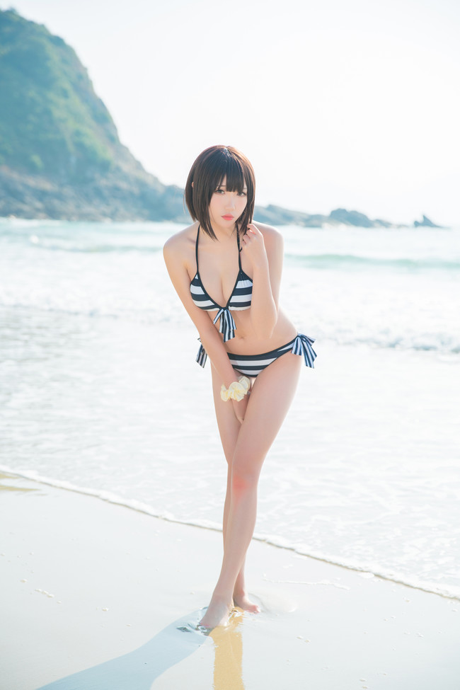 《路人女主的养成方法》 加藤惠cosplay(加藤惠泳装cos CN瓜希)