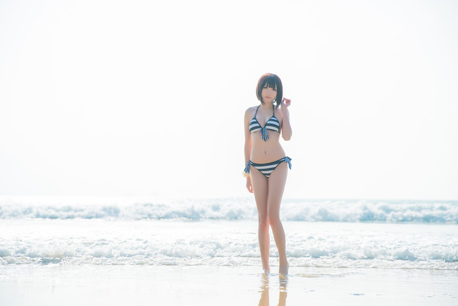 《路人女主的养成方法》 加藤惠cosplay(加藤惠泳装cos CN瓜希)