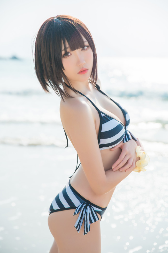 《路人女主的养成方法》 加藤惠cosplay(加藤惠泳装cos CN瓜希)