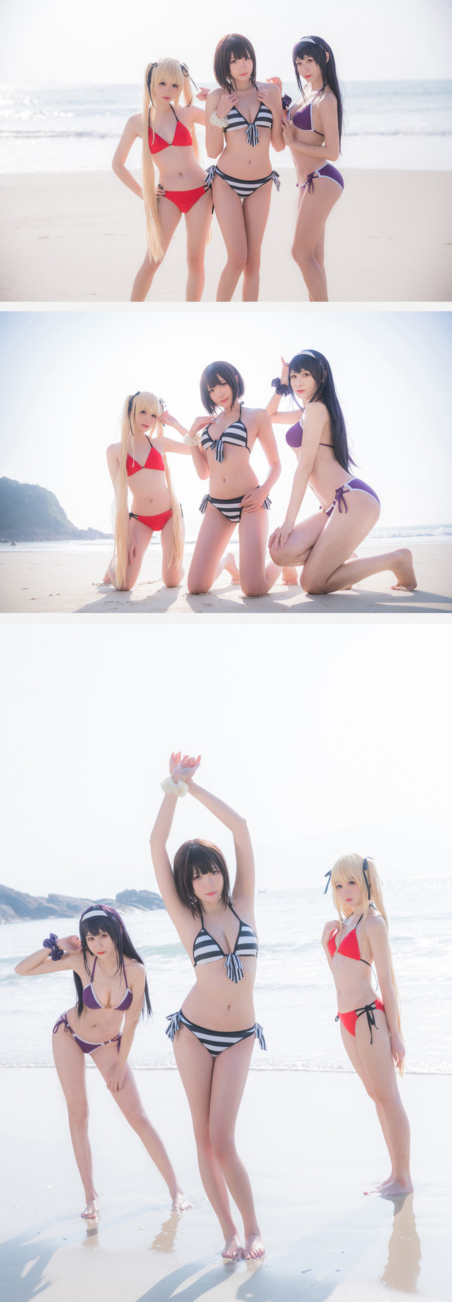 《路人女主的养成方法》 加藤惠cosplay(加藤惠泳装cos CN瓜希)