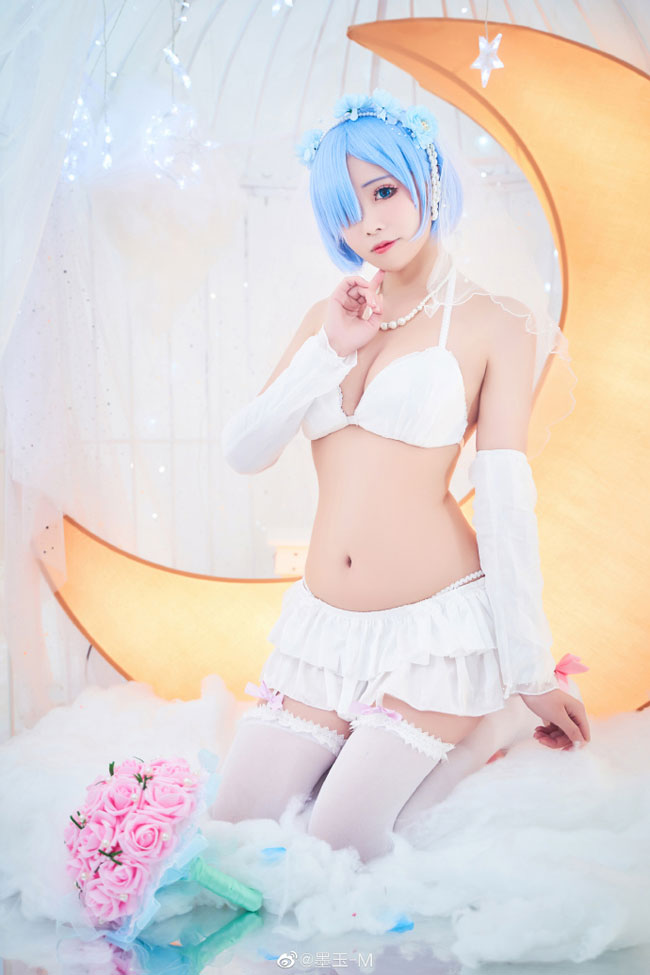 从零开始的异世界生活雷姆花嫁cos(从零开始雷姆花嫁cosplay)