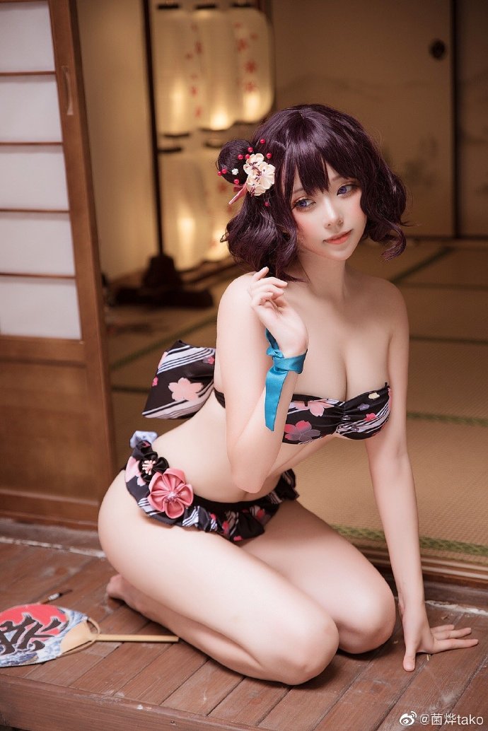 Fate/GrandOrder葛饰北斋泳装cos (fgo葛饰北斋礼装泳装cosplay) Fate/GrandOrder葛饰北斋泳装cos (fgo葛饰北斋礼装泳装cosplay)