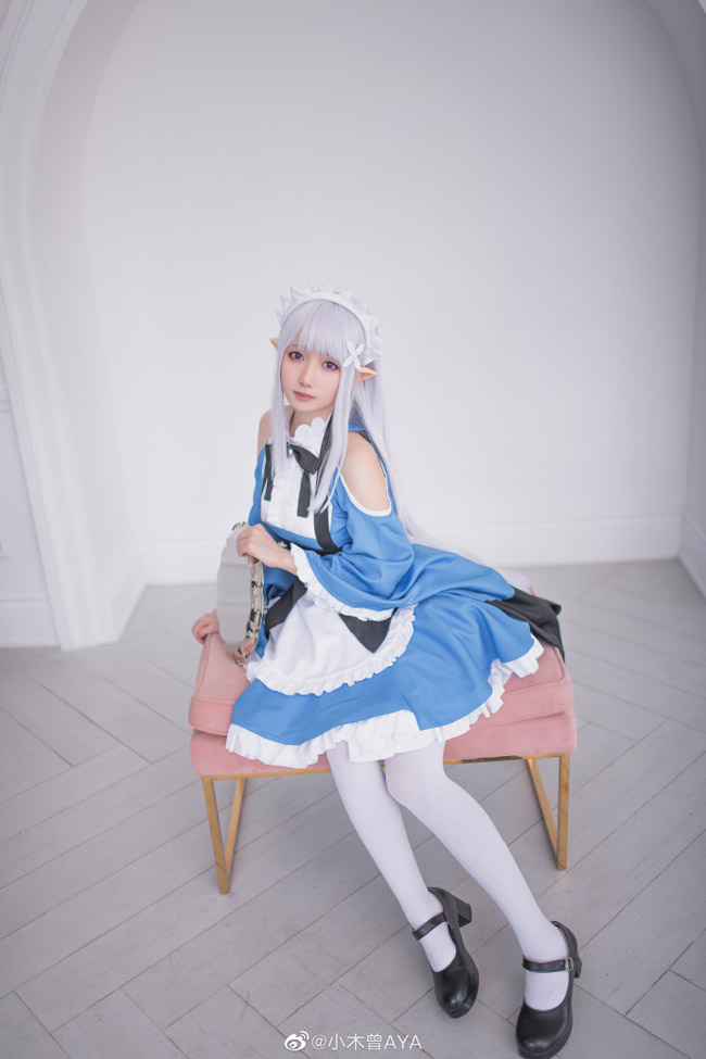 从零开始爱蜜莉雅女仆cos(爱蜜莉雅cosplay CN小木曾)