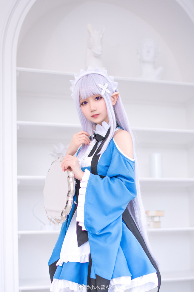 从零开始爱蜜莉雅女仆cos(爱蜜莉雅cosplay CN小木曾)