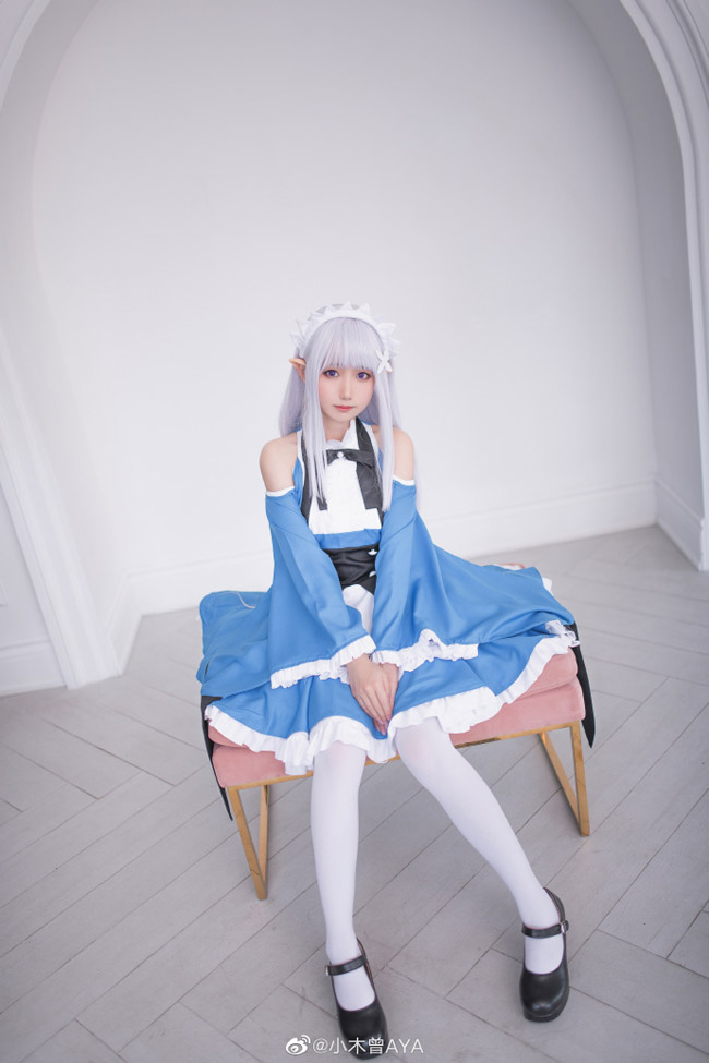 从零开始爱蜜莉雅女仆cos(爱蜜莉雅cosplay CN小木曾)