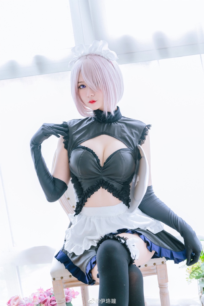 Fate/Grand Order玛修女仆cos：Master需要女仆么~