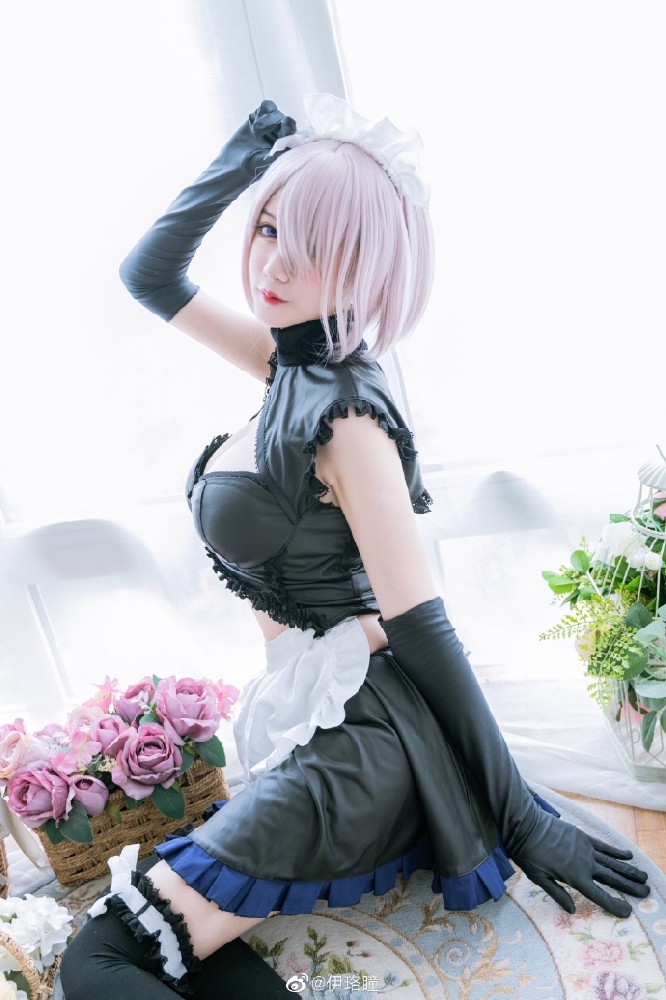 Fate/Grand Order玛修女仆cos：Master需要女仆么~
