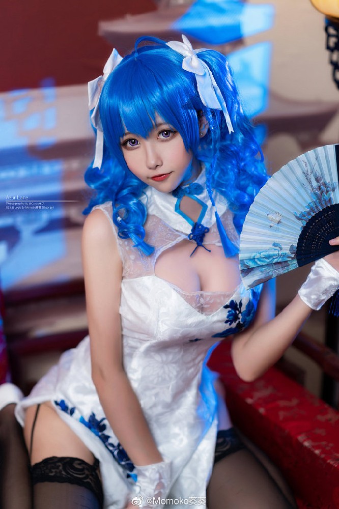 碧蓝航线圣路易斯cosplay(碧蓝航线圣路易斯春之华旗袍cos)