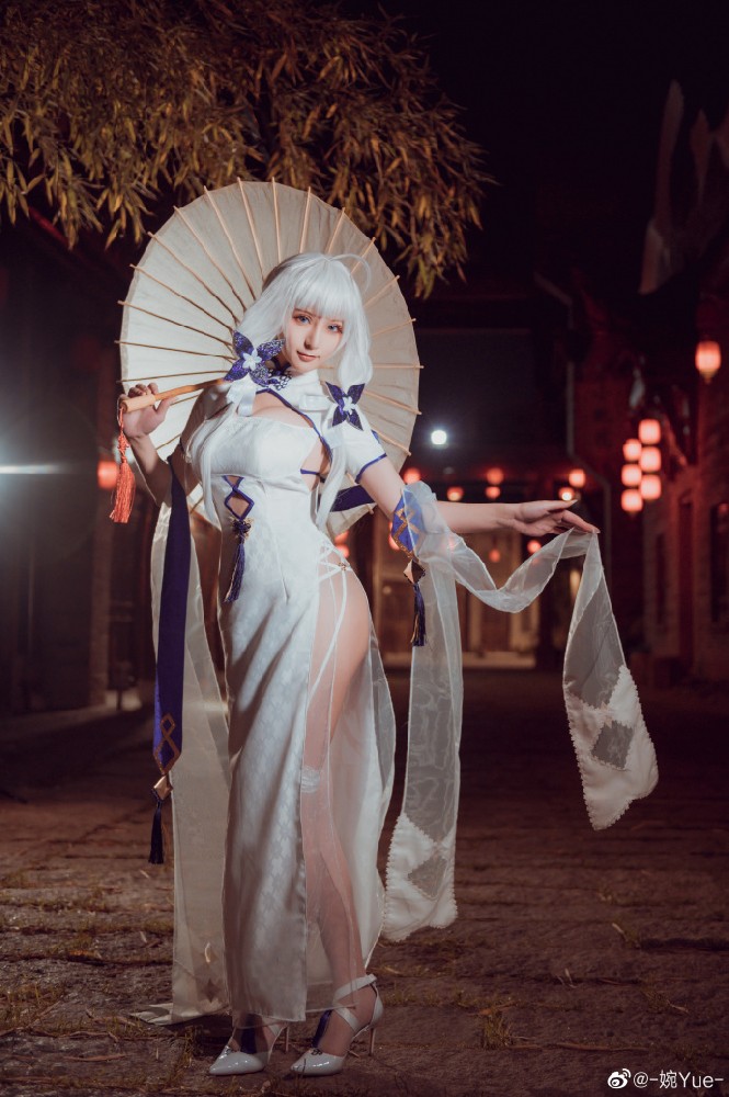碧蓝航线光辉旗袍cos 碧蓝航线光辉旗袍钟情春日cosplay