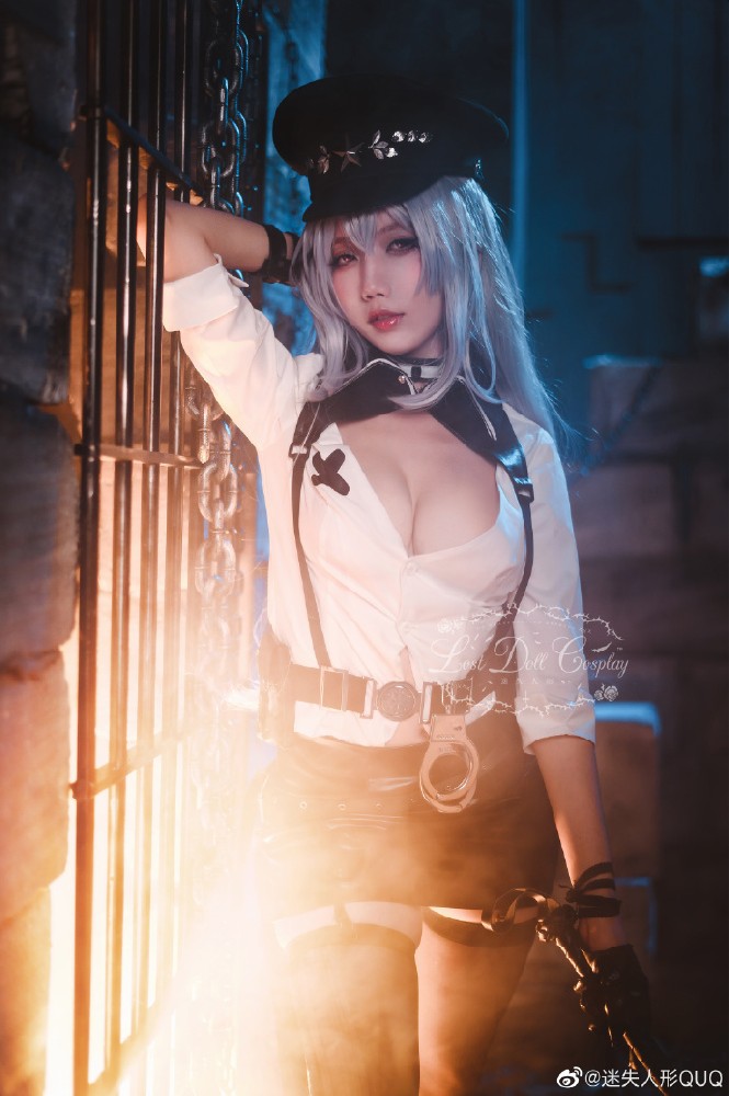 碧蓝航线甘古特换装cosplay 碧蓝航线甘古特坚定的执行者cos
