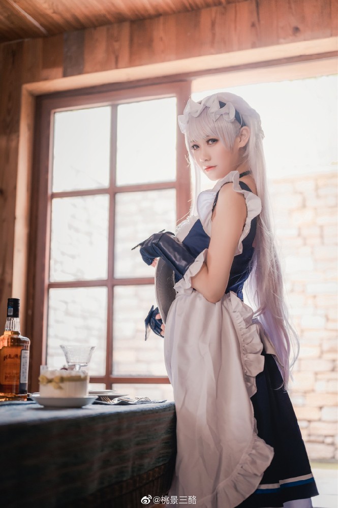 碧蓝航线贝尔法斯特cosplay 碧蓝航线贝尔法斯特完美女仆长cos|cn桃景三酪