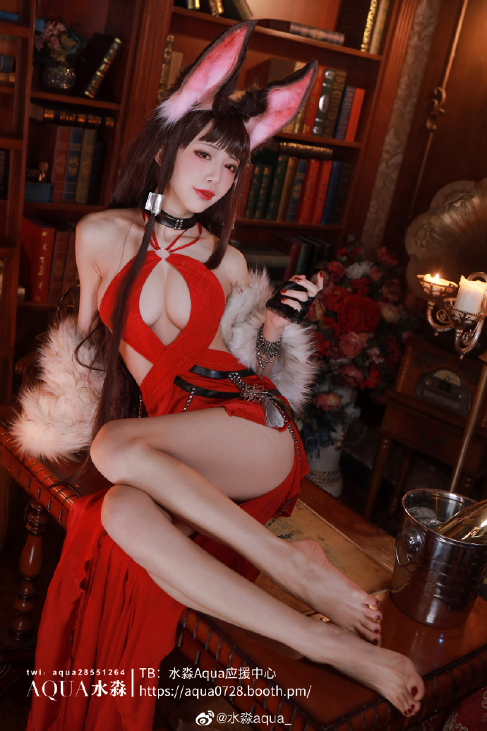 碧蓝航线赤城礼服cos朱娟余醺|cn水淼aqua