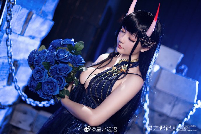 碧蓝航线能代礼服cosplay 碧蓝航线能代夜响的绝园cos|cn星之迟迟