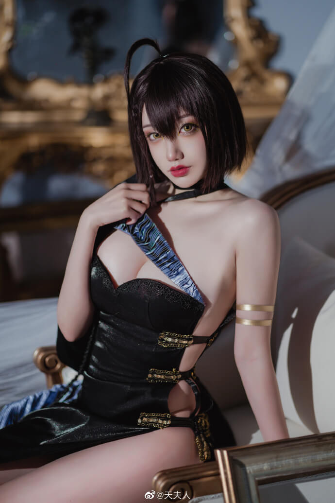 碧蓝航线巴尔的摩礼服cos 碧蓝航线巴尔的摩换装夜风minuet|cn天夫人