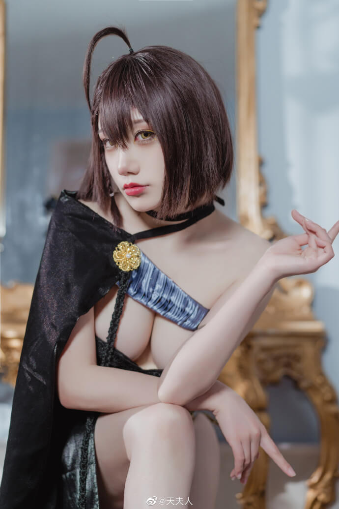 碧蓝航线巴尔的摩礼服cos 碧蓝航线巴尔的摩换装夜风minuet|cn天夫人